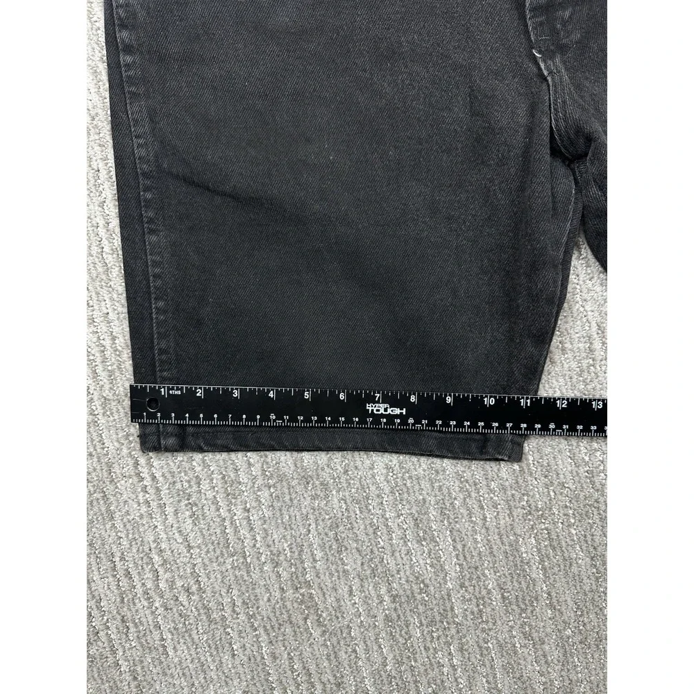 Wrangler Hero Originals Easy Fit Jean Shorts Mens 34 Black Denim Made in USA